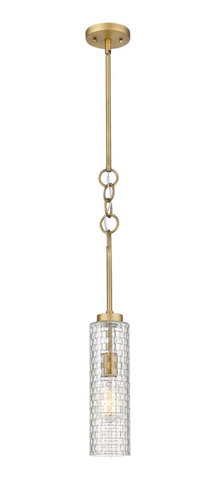 Innovations 380-1S-BB-G380-4CL-LED LED Mini Pendant, Brushed Brass