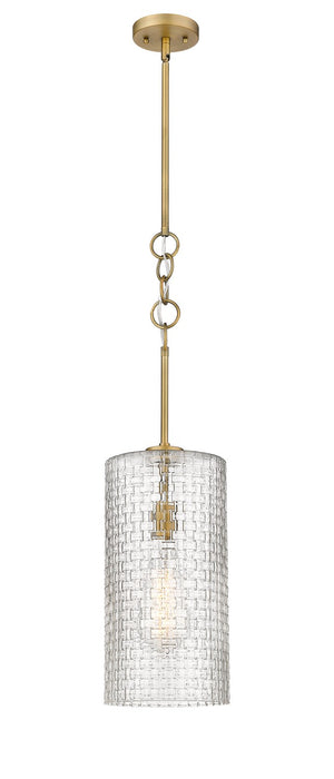 Innovations 380-1S-BB-G380-8CL-BB-95-LED LED Mini Pendant, Brushed Brass