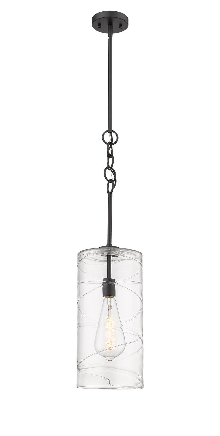 Innovations 380-1S-BK-G381-8CL-BB-95-LED LED Mini Pendant, Matte Black