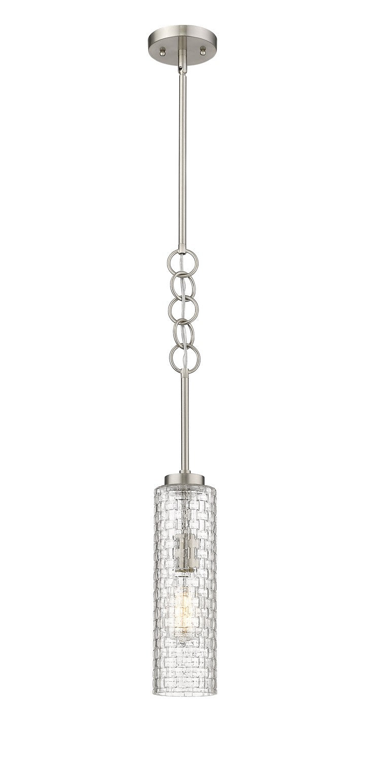 Innovations 380-1S-SN-G380-4CL-LED LED Mini Pendant, Brushed Satin Nickel
