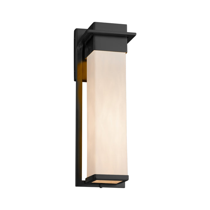Justice Designs CLD-7544W-MBLK LED Outdoor Wall Sconce, Matte Black