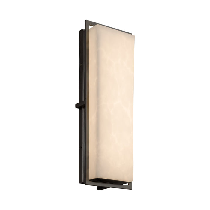 Justice Designs CLD-7564W-MBLK LED Outdoor Wall Sconce, Matte Black