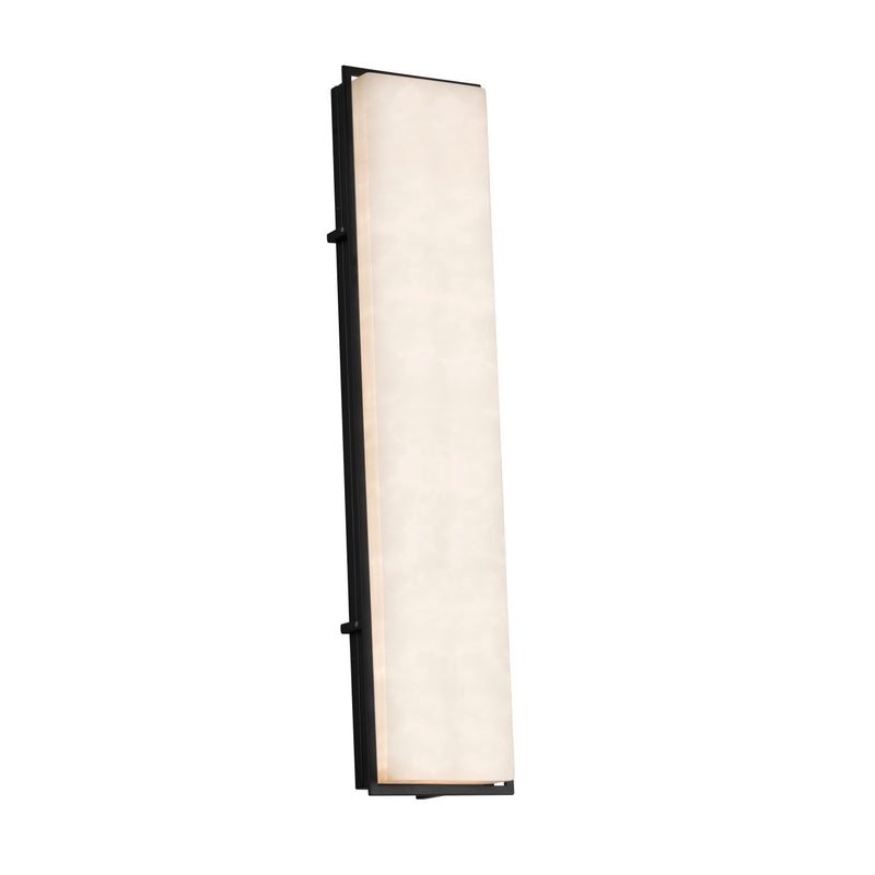 Justice Designs CLD-7566W-MBLK LED Outdoor Wall Sconce, Matte Black