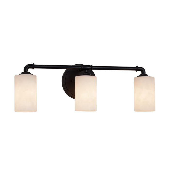 Justice Designs CLD-8463-10-MBLK-LED3-2100 LED Bath Bar, Matte Black