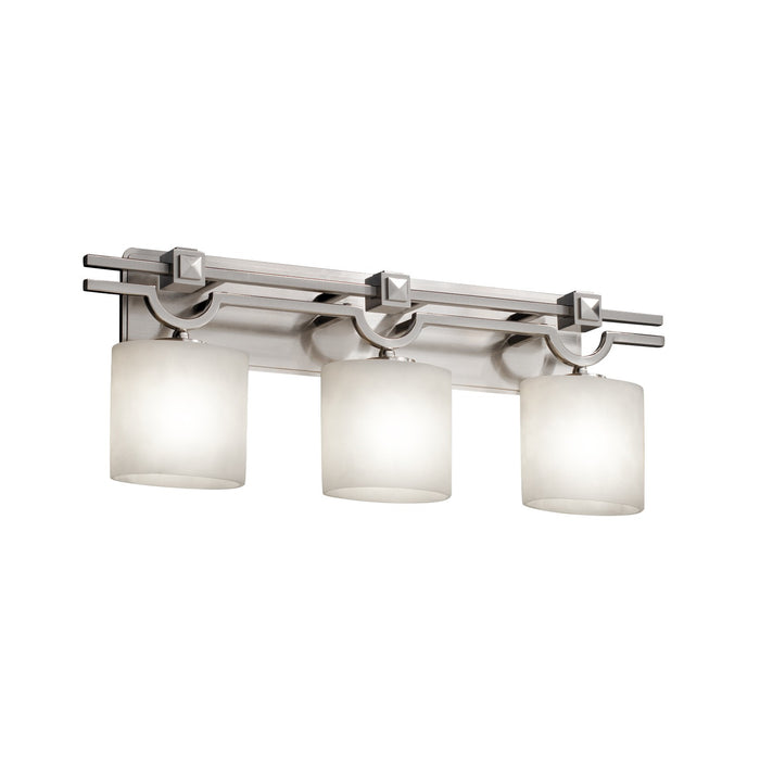 Justice Designs CLD-8503-30-NCKL-LED3-2100 LED Bath Bar, Brushed Nickel