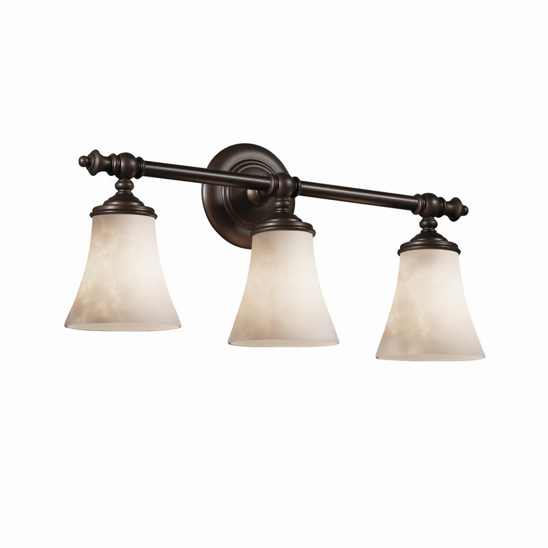Justice Designs CLD-8523-20-DBRZ-LED3-2100 LED Bath Bar, Dark Bronze