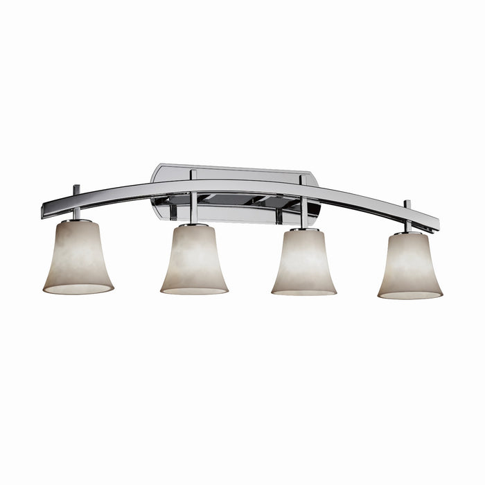 Justice Designs CLD-8594-20-CROM-LED4-2800 LED Bath Bar, Polished Chrome