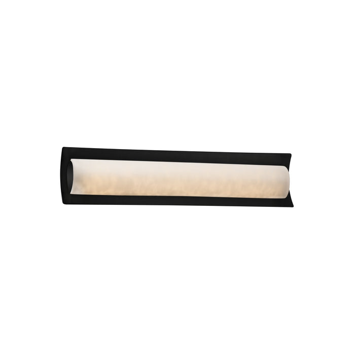 Justice Designs CLD-8631-MBLK LED Linear Bath Bar, Matte Black