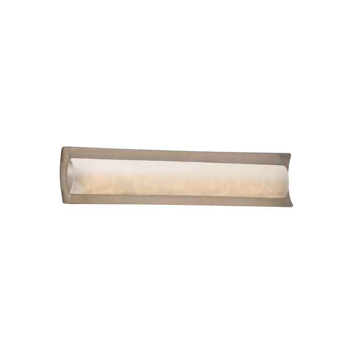 Justice Designs CLD-8631-NCKL LED Linear Bath Bar, Brushed Nickel