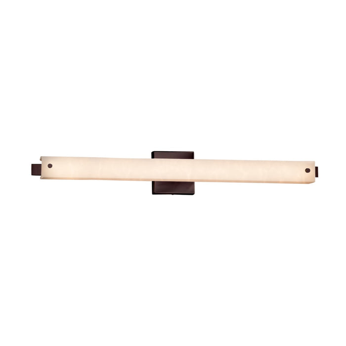 Justice Designs CLD-8685-DBRZ LED Linear Bath Bar, Dark Bronze