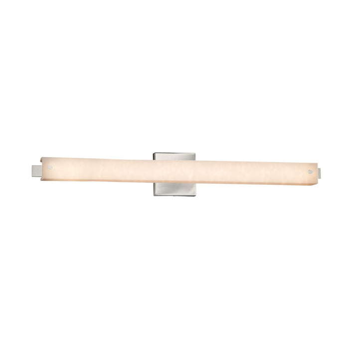 Justice Designs CLD-8685-NCKL LED Linear Bath Bar, Brushed Nickel