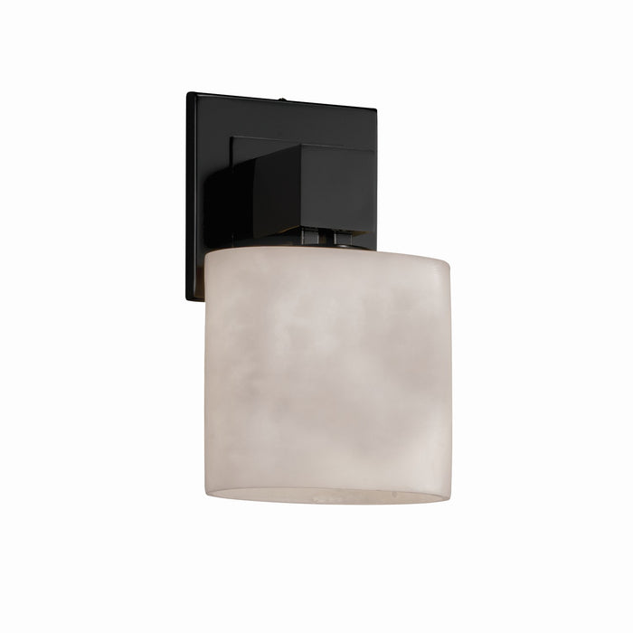 Justice Designs CLD-8707-30-MBLK-LED1-700 LED Wall Sconce, Matte Black