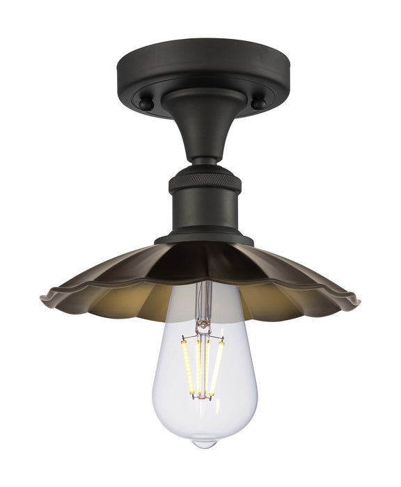 Innovations 516-1C-OB-M17-OB LED Semi-Flush Mount, Oil Rubbed Bronze
