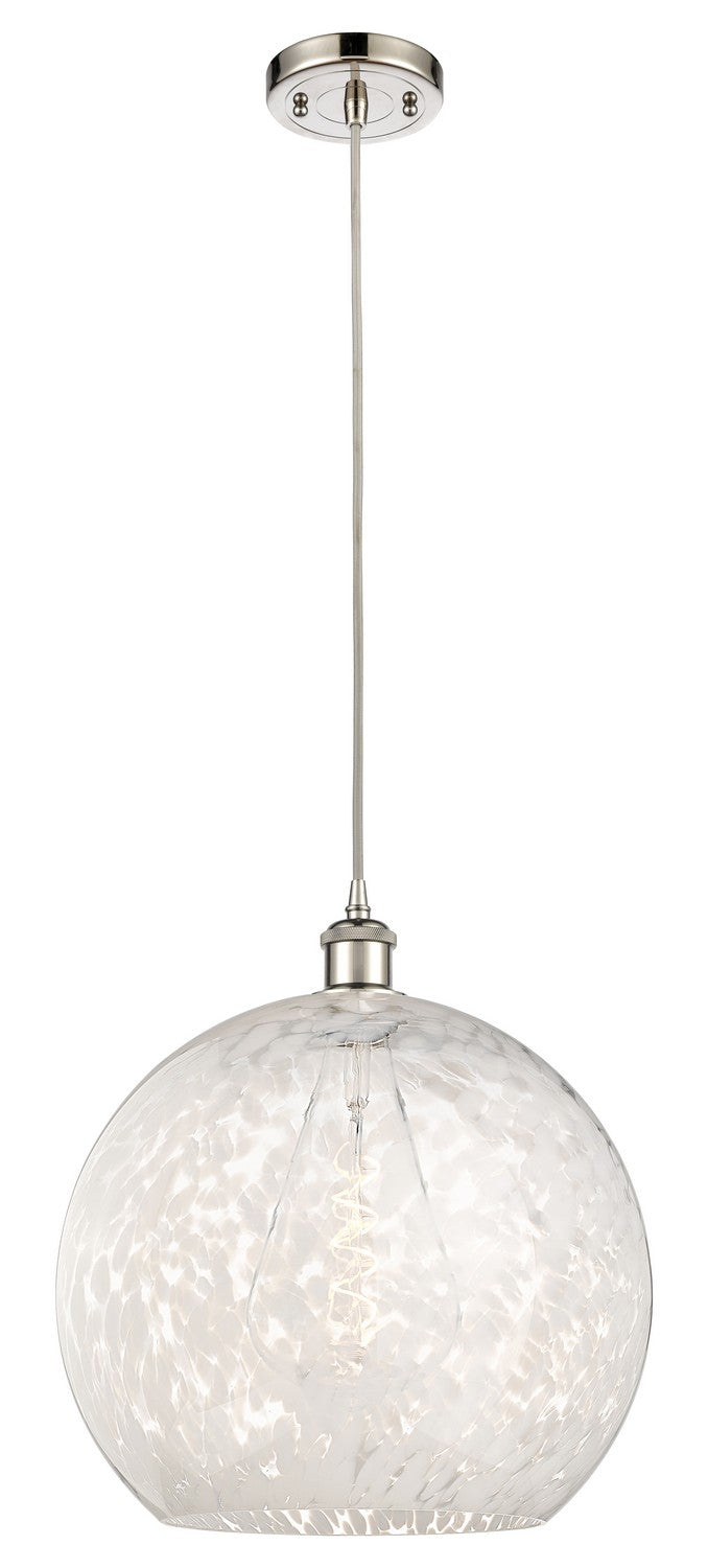 Innovations 516-1P-PN-G1216-14WM LED Pendant, Polished Nickel