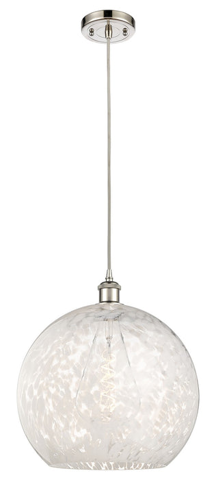 Innovations 516-1P-PN-G1216-14WM LED Pendant, Polished Nickel