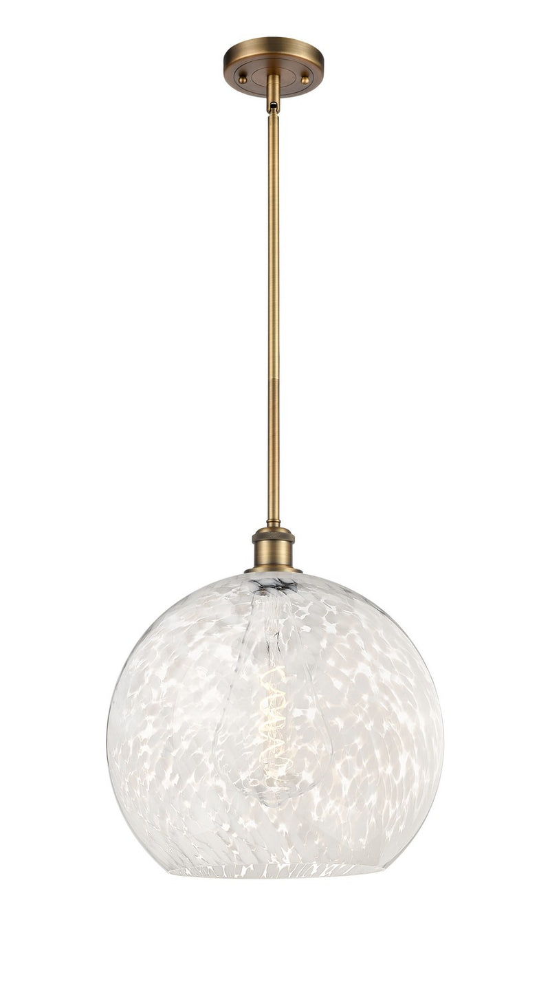 Innovations 516-1S-BB-G1216-14WM LED Pendant, Brushed Brass