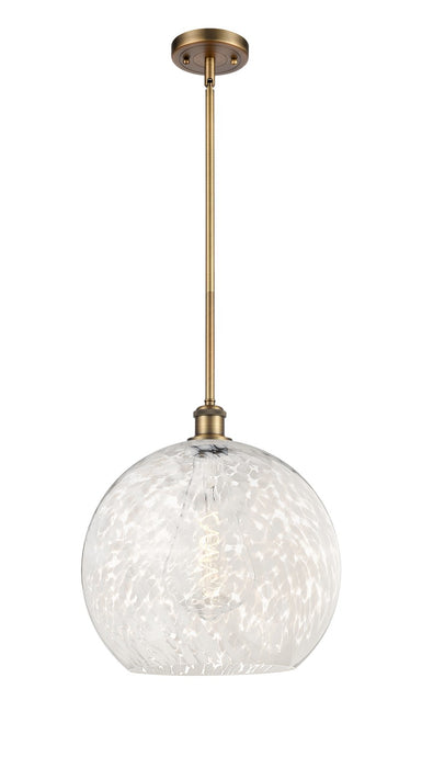 Innovations 516-1S-BB-G1216-14WM LED Pendant, Brushed Brass
