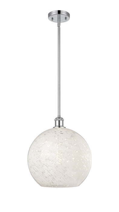 Innovations 516-1S-PC-G1216-12WM LED Mini Pendant, Polished Chrome