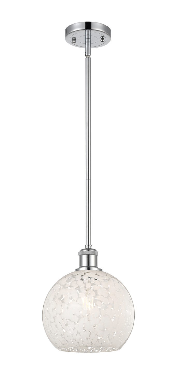 Innovations 516-1S-PC-G1216-8WM LED Mini Pendant, Polished Chrome