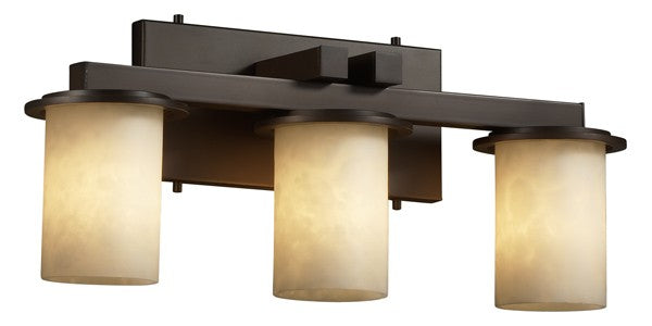 Justice Designs CLD-8773-10-DBRZ-LED3-2100 LED Bath Bar, Dark Bronze