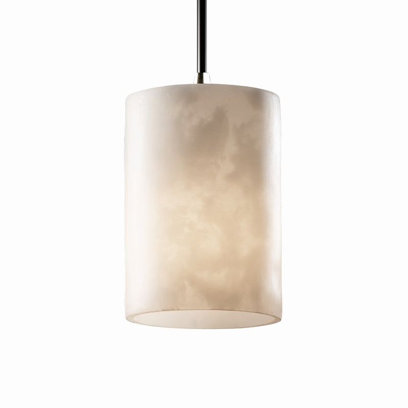 Justice Designs CLD-8815-10-CROM One Light Pendant, Polished Chrome