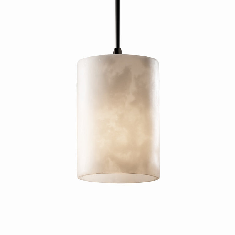 Justice Designs CLD-8815-10-MBLK-LED1-700 LED Pendant, Matte Black
