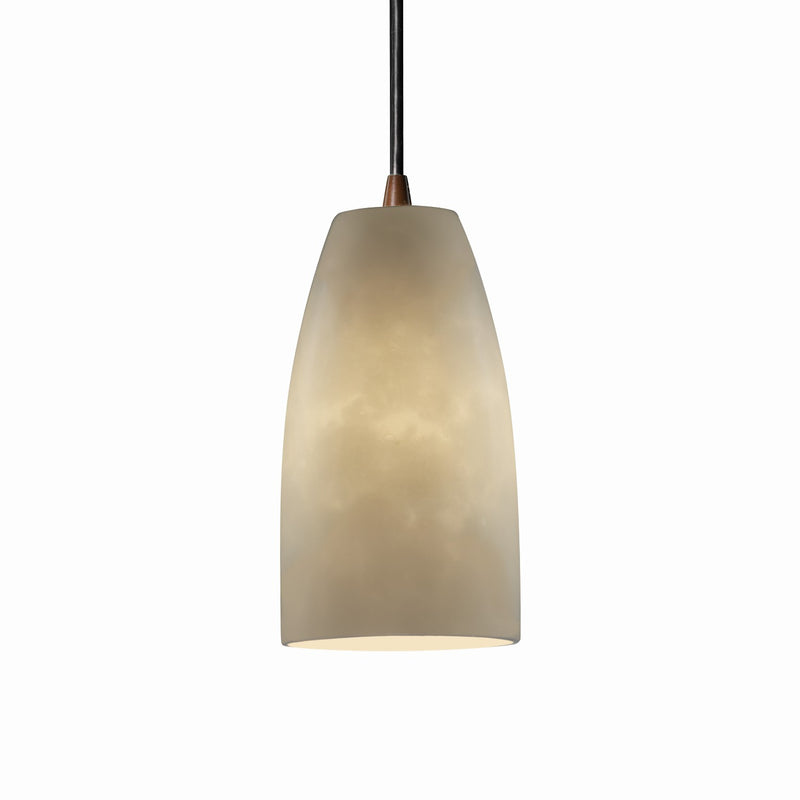 Justice Designs CLD-8816-28-DBRZ-LED1-700 LED Pendant, Dark Bronze