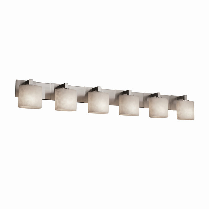 Justice Designs CLD-8926-30-NCKL-LED6-4200 LED Bath Bar, Brushed Nickel