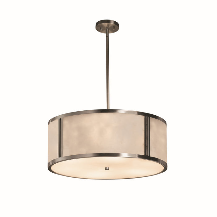 Justice Designs CLD-9542-NCKL-LED5-5000 LED Pendant, Brushed Nickel