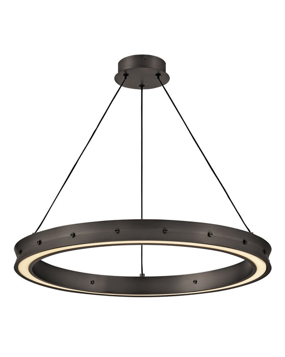 Fredrick Ramond FR41475SK LED Chandelier, Satin Black