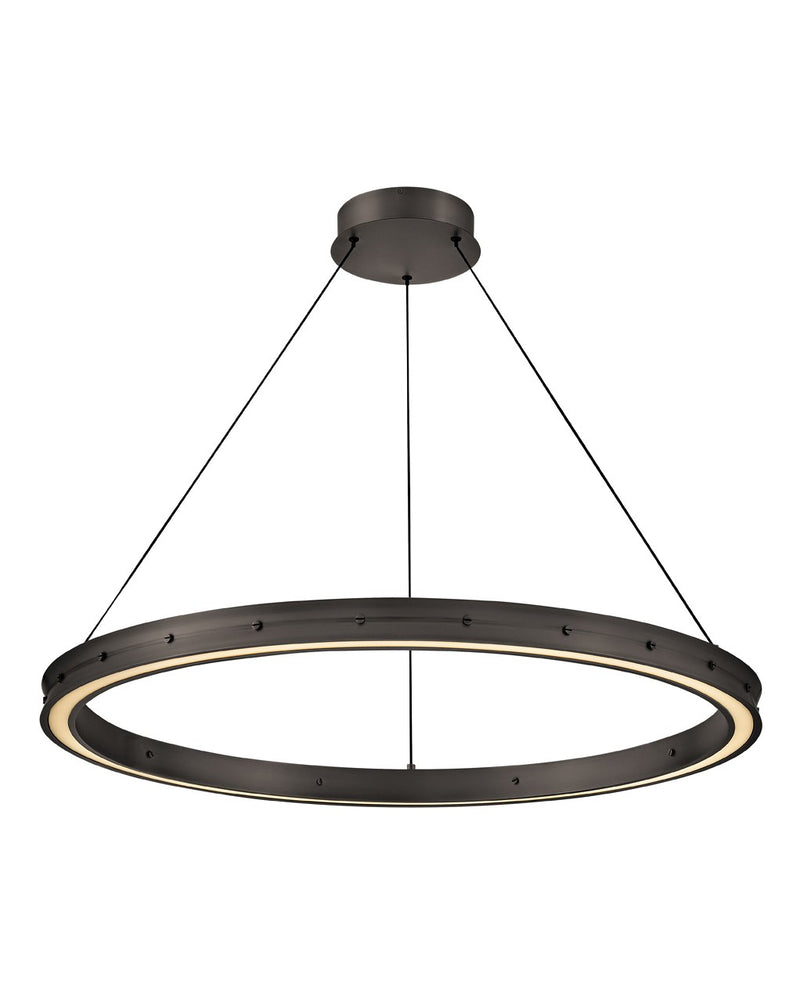 Fredrick Ramond FR41476SK LED Chandelier, Satin Black