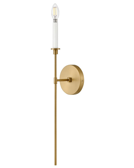 Lark 83070LCB LED Wall Sconce, Lacquered Brass