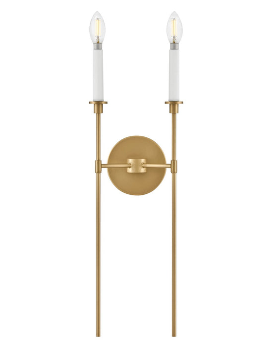Lark 83072LCB LED Wall Sconce, Lacquered Brass
