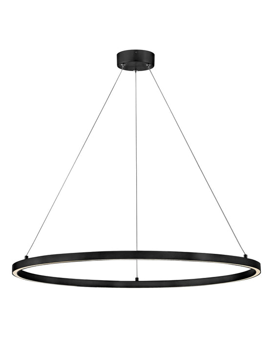 Lark 83465BK LED Chandelier, Black