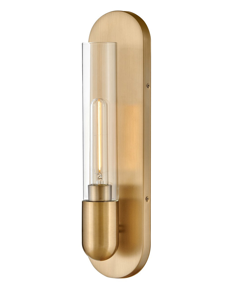 Lark 83470LCB LED Wall Sconce, Lacquered Brass