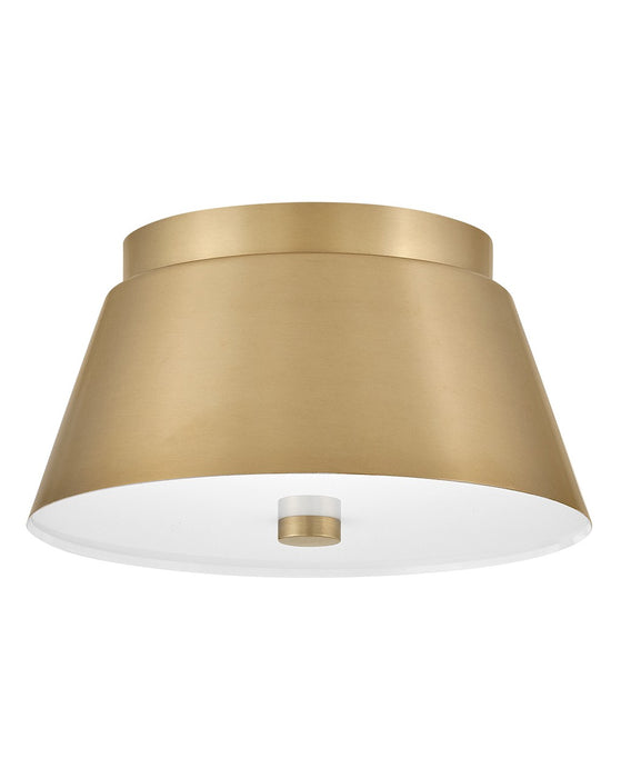 Lark 83511LCB LED Flush Mount, Lacquered Brass