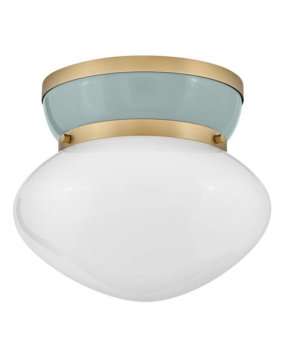 Lark 83601LCB-SF LED Flush Mount, Lacquered Brass
