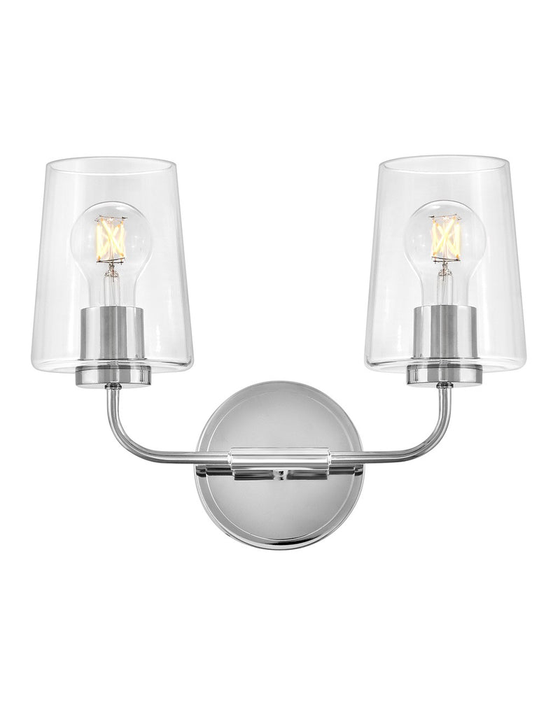 Lark 853452CM-CL LED Vanity, Chrome