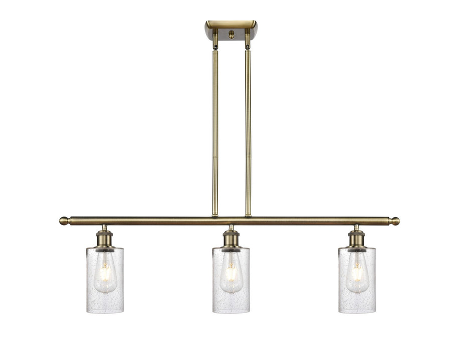 Innovations 516-3I-AB-G804 Three Light Island Pendant, Antique Brass