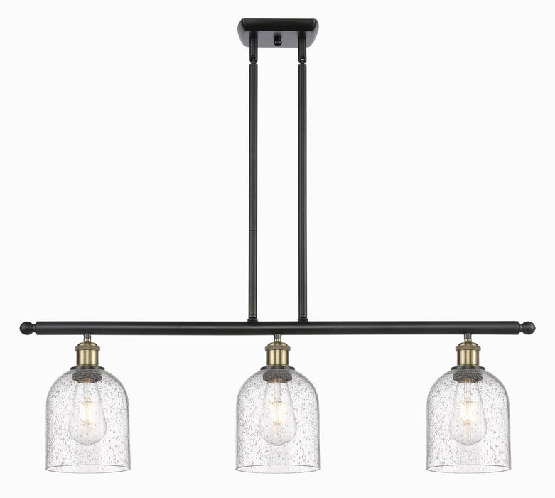 Innovations 516-3I-BAB-G558-6SDY Three Light Island Pendant, Black Antique Brass