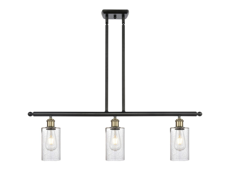 Innovations 516-3I-BAB-G804 Three Light Island Pendant, Black Antique Brass