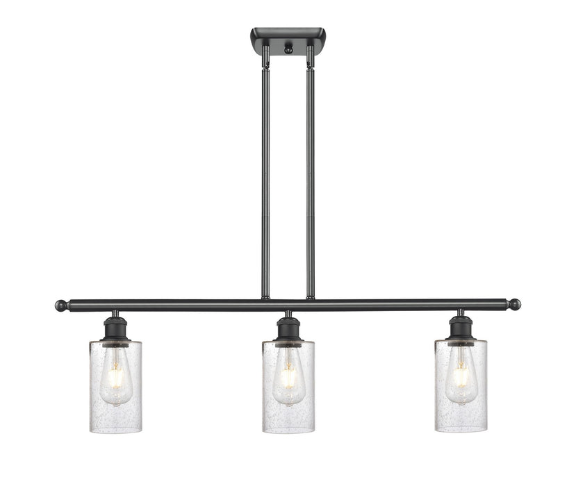 Innovations 516-3I-BK-G804 Three Light Island Pendant, Matte Black