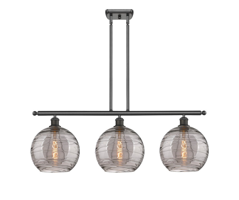 Innovations 516-3I-OB-G1213-10SM Three Light Island Pendant, Oil Rubbed Bronze