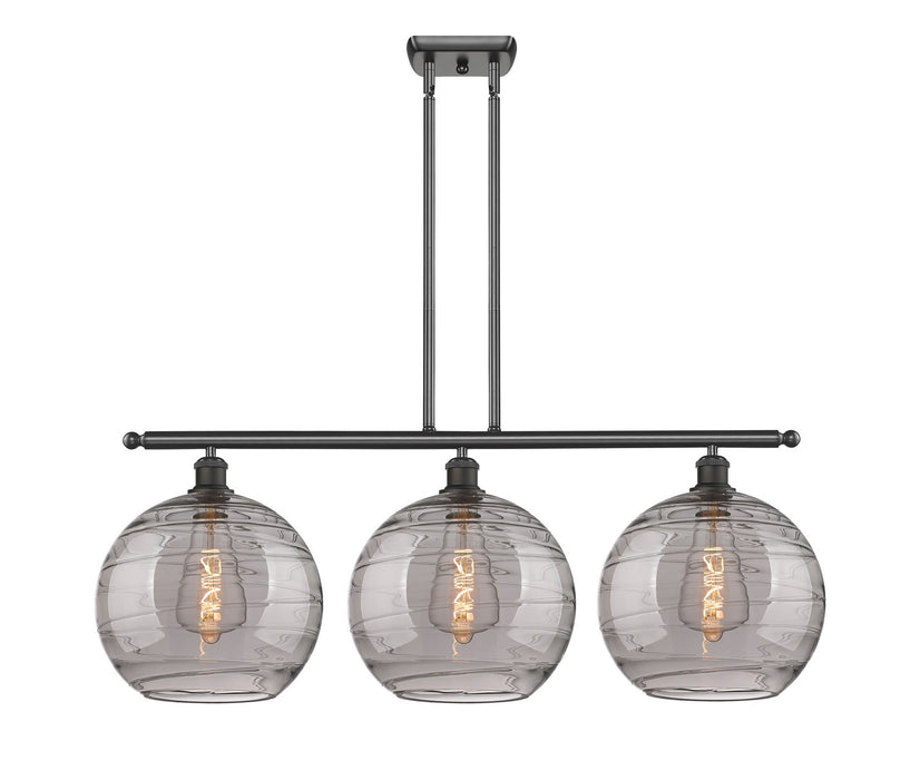 Innovations 516-3I-OB-G1213-12SM Three Light Island Pendant, Oil Rubbed Bronze