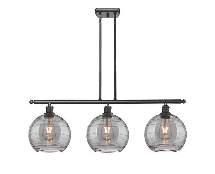 Innovations 516-3I-OB-G1213-8SM Three Light Island Pendant, Oil Rubbed Bronze