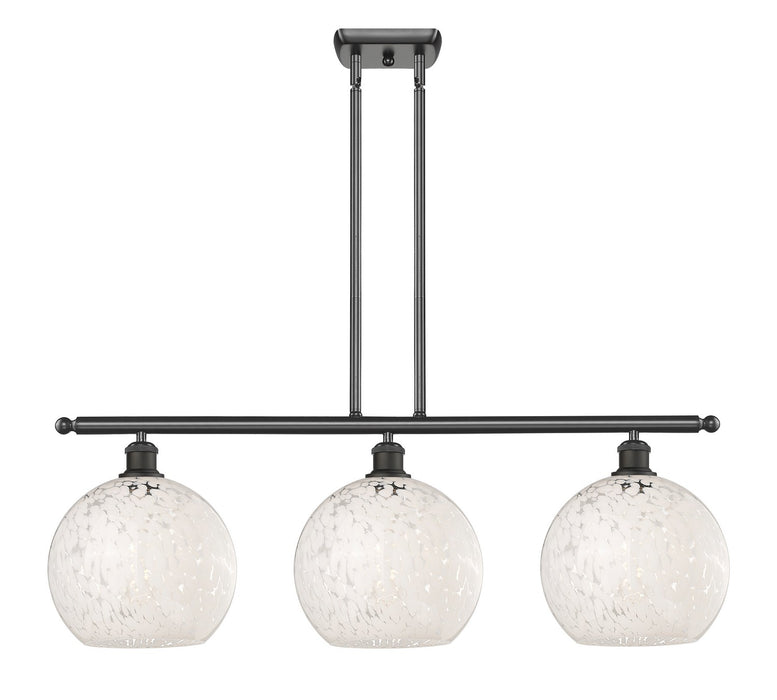 Innovations 516-3I-OB-G1216-10WM LED Island Pendant, Oil Rubbed Bronze