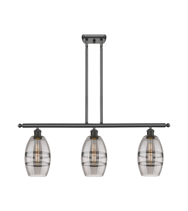 Innovations 516-3I-OB-G557-6SM Three Light Island Pendant, Oil Rubbed Bronze