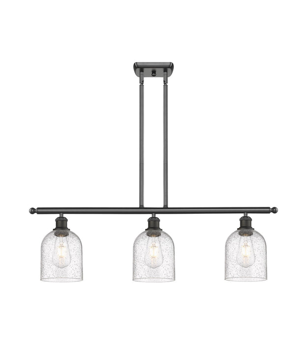 Innovations 516-3I-OB-G558-6SDY Three Light Island Pendant, Oil Rubbed Bronze