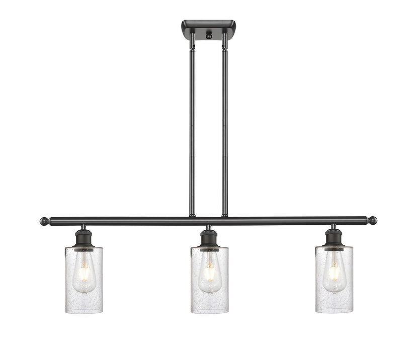 Innovations 516-3I-OB-G804 Three Light Island Pendant, Oil Rubbed Bronze
