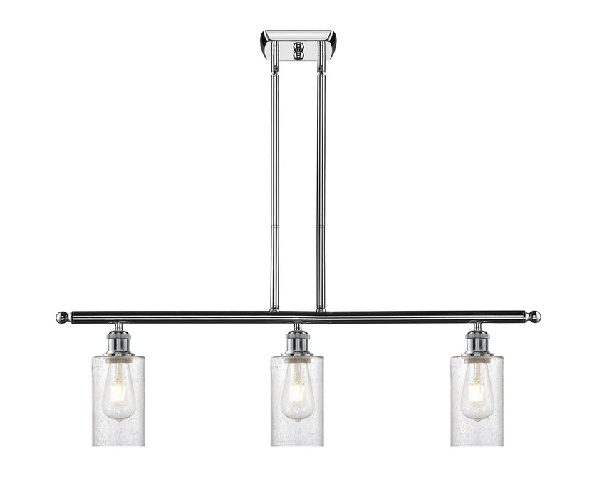 Innovations 516-3I-PC-G804 Three Light Island Pendant, Polished Chrome